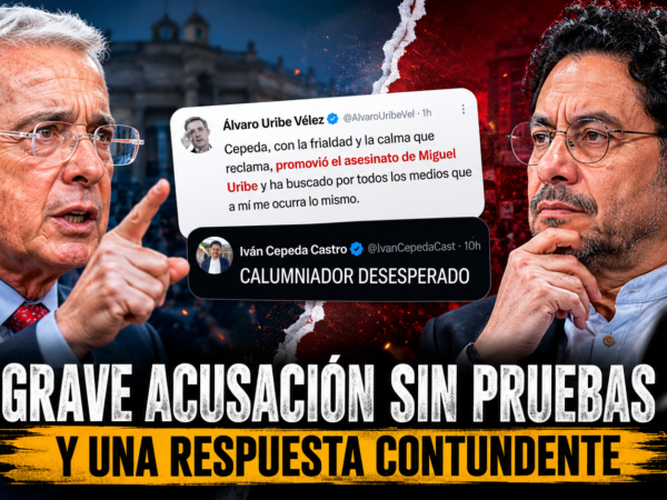 Calumniador desesperado Cepeda Uribe